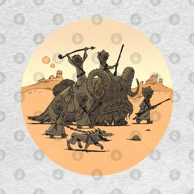 Tusken Raiders by JimBryson